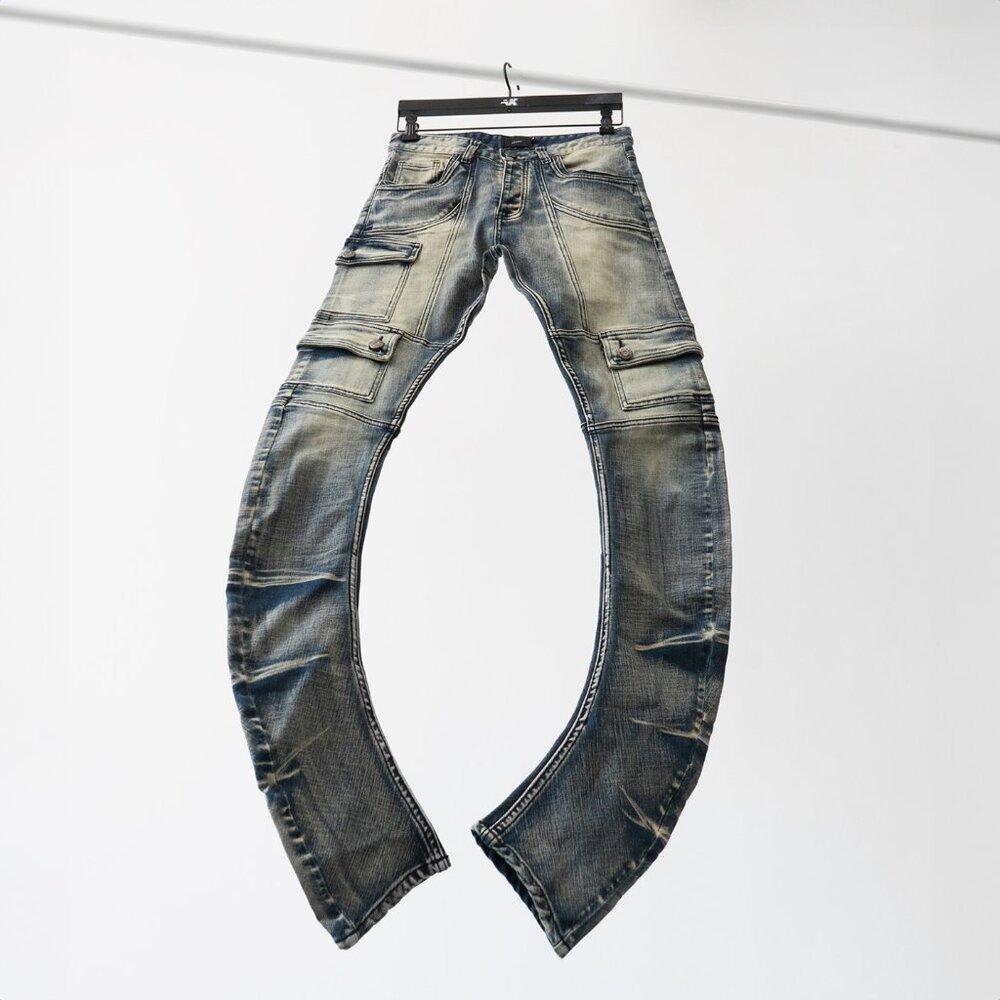 AKINGS Kyle Blue Stacked Jeans (Size 36 and 40)